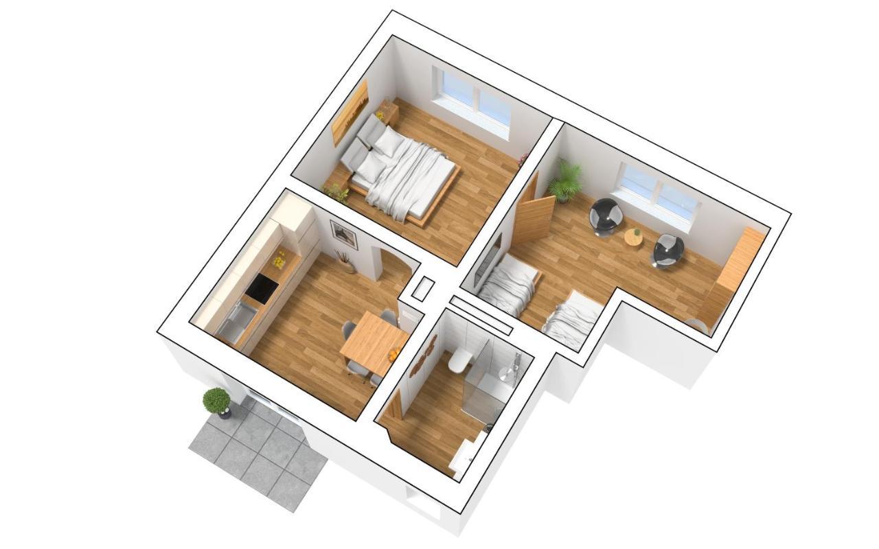 Ferienwohnung Cassiopeia ฮาร์ซเกอโรเดอ ภายนอก รูปภาพ